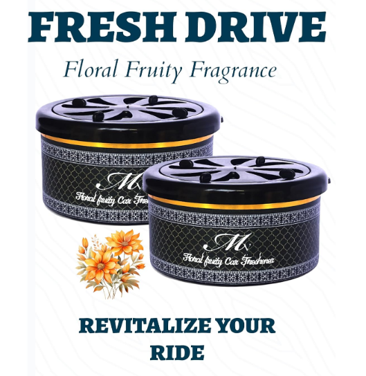 Fresh Drive Floral Fruity Car Freshener